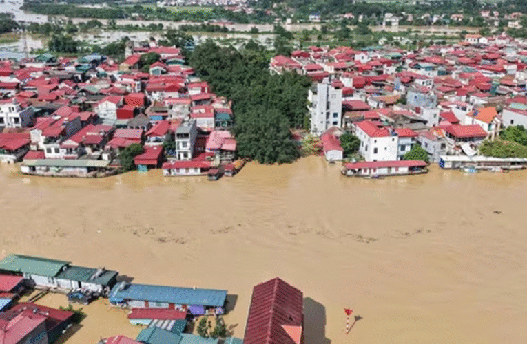 Lũ đặc biệt lớn trên sông Cầu, sông Thương, cảnh báo ngập lụt diện rộng ở Bắc Bộ