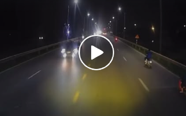 VIDEO TOÀN CẢNH: vụ tngt cổng KCN Quế Võ 2