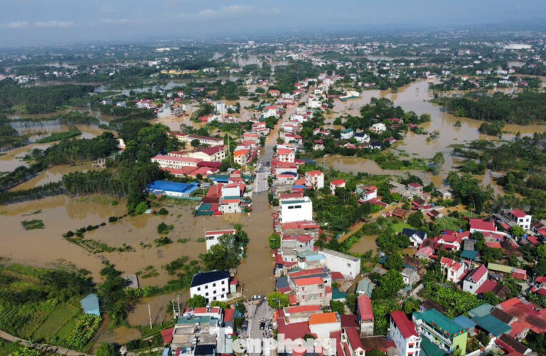 Bắc Ninh: Danh sách các địa bàn còn ngập úng