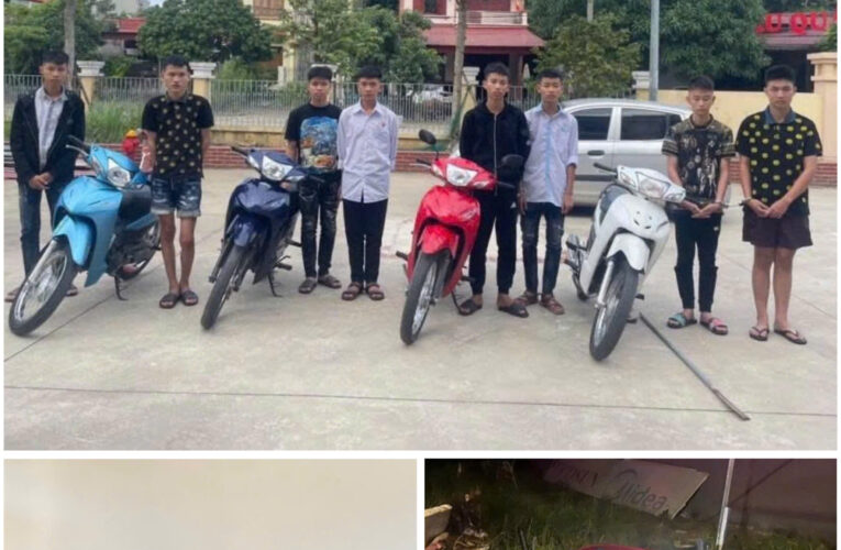 Bắc Ninh: Tạm giữ 5 thanh niên mang hungkhi’ nguy hiểm, gây rối trật tự công cộng