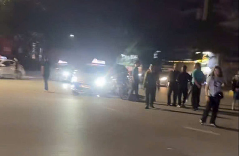 ẢNH : hiện trường tngt Cột Đồng Hồ – Bắc Ninh vừa xong