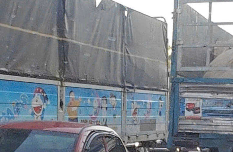 ẢNH KHONG CHE: Toàn cảnh hiện trường TN tại Phố Ba Huyện, Bắc Ninh