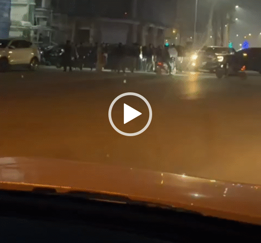 VIDEO TOÀN CẢNH: Hiện trường tngt tại gần cầu vượt Song Mai, Bắc Ninh