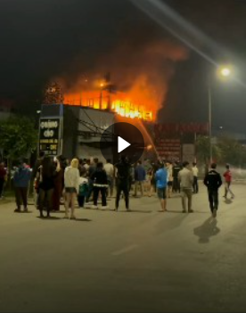 VIDEO TOÀN CẢNH: Hiện trường vụ cha’y tại Yên Dũng, Bắc Ninh