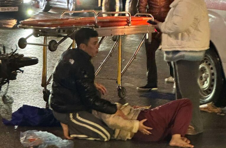 Ảnh không che: ngã 4 Ba Huyện, Bắc Ninh